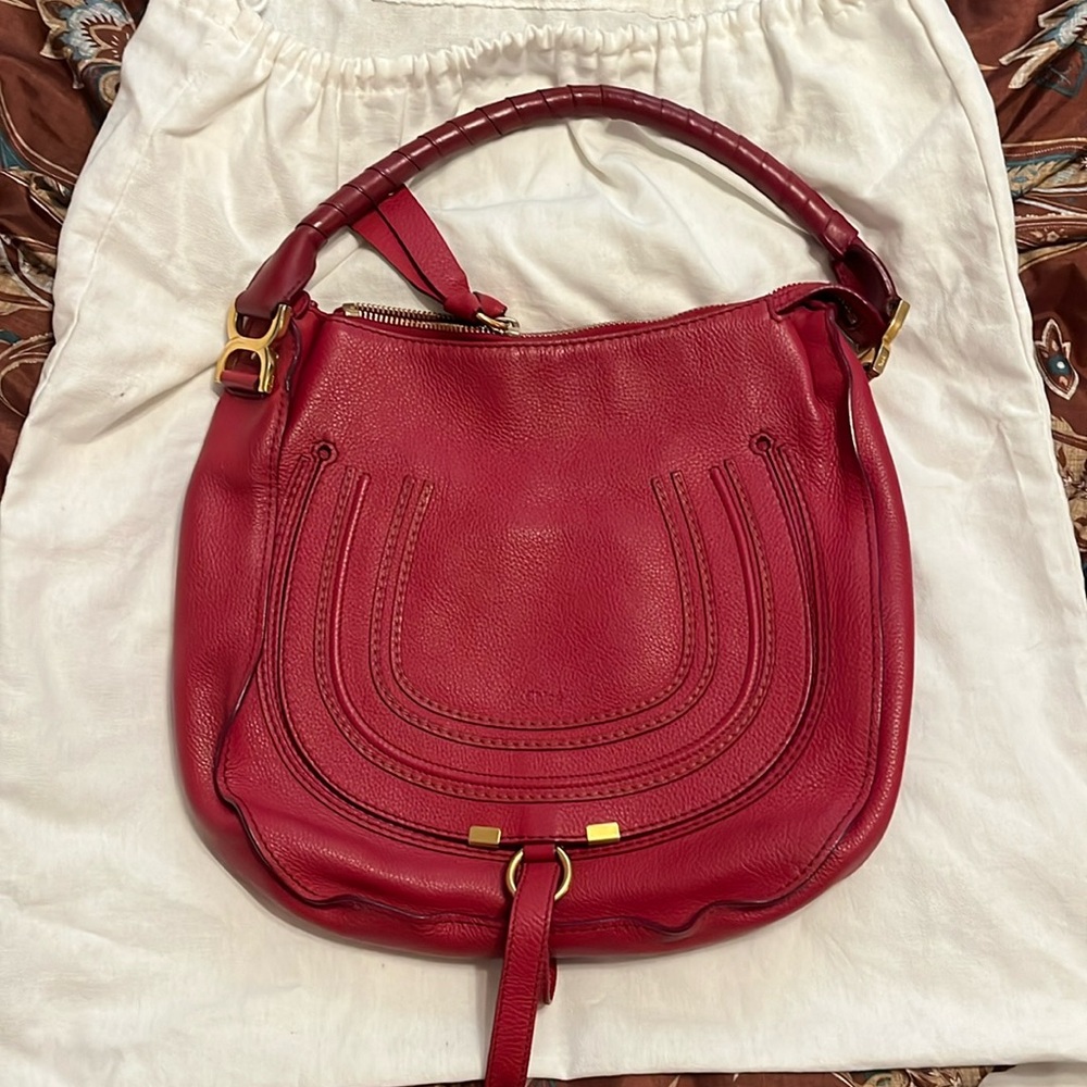 Authentic Chloe Marcie shoulder bag